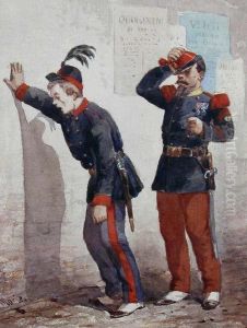 Apres Dejeuner by Orlando Norie