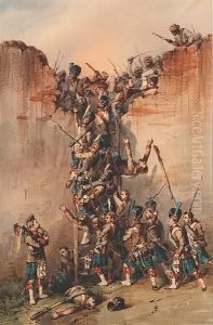 The 93rd Sutherland Highlanders Storming The Walls Of Begum Kothi