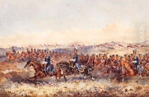 The Charge Of The 9th Royal Lancers