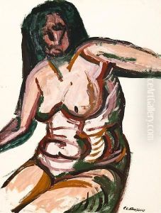 Female Nude by Jose Clemente Orozco