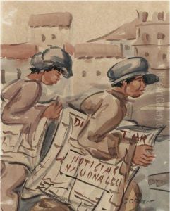 Muchachos Voceros by Jose Clemente Orozco