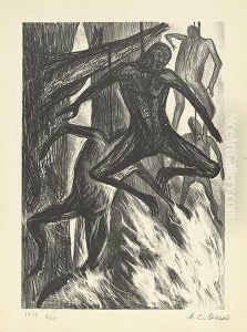 The Hanged Men. by Jose Clemente Orozco