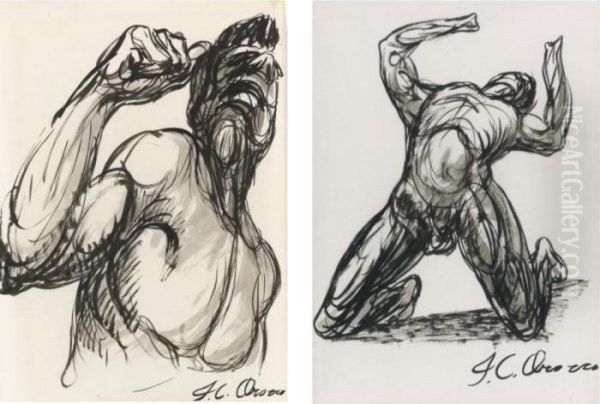 A Pair Of Drawings - view 1