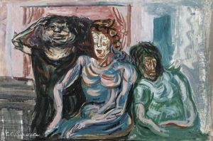 Cabareteras by Jose Clemente Orozco