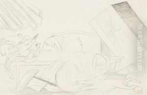 La Recamara by Jose Clemente Orozco