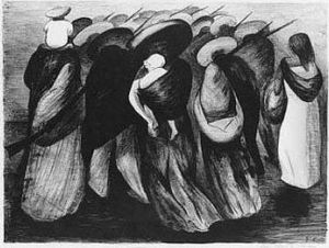 Rear Guard (h. 18) by Jose Clemente Orozco