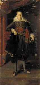 Portrait of Freiherr Ernst Lobl of Greinburg, aged 15