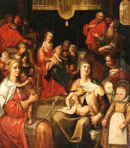 The Holy Kinship by Otto van Veen