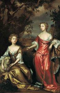 Portrait of two ladies of the Conyngham family Portrait of two ladies of the Conyngham family