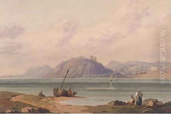 Fishermen on the beach - view 1