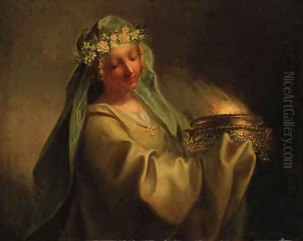 A vestal virgin - view 1