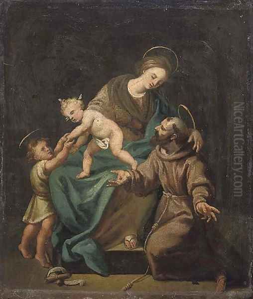 The Holy Family with the Infant Saint John the Baptist - view 1