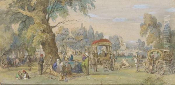 In A Turkish Park - view 1