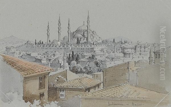 View Of Soulimanie Over Rooftops - view 1