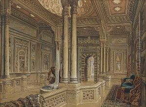 Interior Of A Palace Reception Room Interior Of A Palace Reception Room