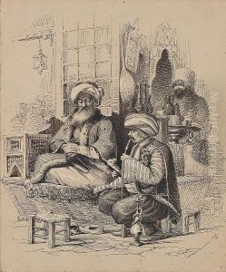Market Traders At Rest