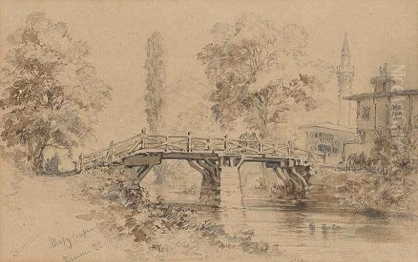 A Footbridge In Bursa - view 1