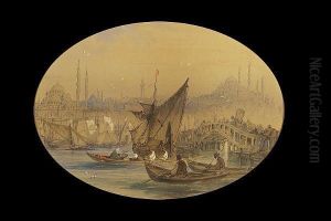 A View Of The Golden Horn by Amadeo Preziosi