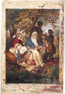 Femmes Aux Eaux Douces, Turquie, 1880. by Amadeo Preziosi
