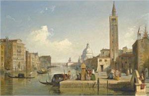 View Of The Grand Canal, With The Church Of Santa Maria Dellasalute, Venice View Of The Grand Canal, With The Church Of Santa Maria Dellasalute, Venice