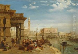 The Doge's Palace From The Dogana