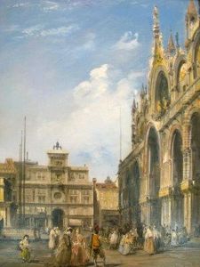 The Entrance To The Cathedral Of San Marco