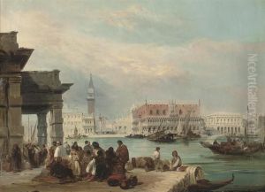 The Molo, From The Dogana, Venice