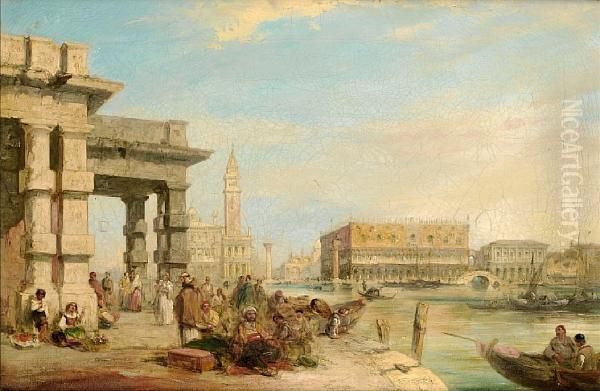 View Of St Mark's Square From The Doge's Palace, Venice - view 1