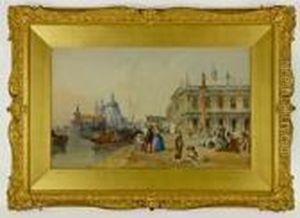 Title Santa Maria Della Salute Venice by Edward Pritchett
