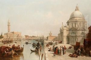 The Entrance To The Grand Canal From The
 Piazzetta, Venice