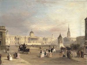Trafalgar Square by Edward Pritchett