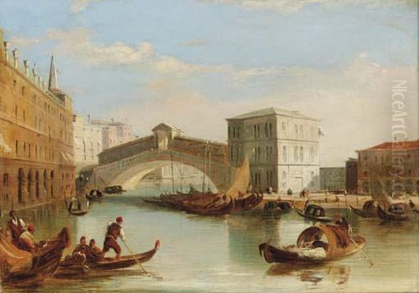 The Rialto Bridge; And Santa Maria Della Salute - view 1