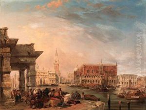 St Mark's From The Dogana; And Santa Maria Della Salute