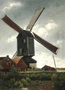 Moulin de Kiel (Anvers) by Theodor Verstraete