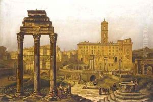 The Forum, Rome by Victor Vervloet