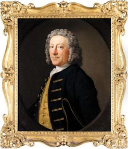 Portrait Of A Naval Officer, Possibly Mr Sinclair by Allan Ramsay
