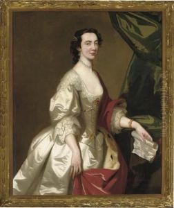 Portrait Of Anne Gordon by Allan Ramsay