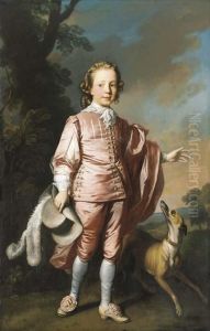Portrait Of John Prideaux Basset by Allan Ramsay