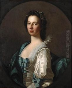 Portrait Of Mrs Cambell; Nee Susan Erskine Of Menzies