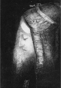Profil De Lumiere (mellerio 61) by Odilon Redon