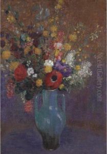 Bouquet De Fleurs Des Champs by Odilon Redon