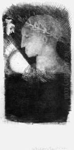 Mauvaise Gloire. 1886. by Odilon Redon