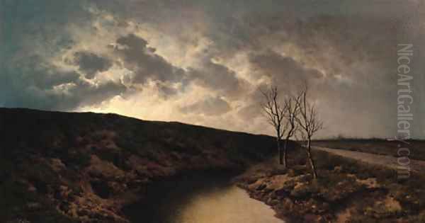 Stormy Bolognese landscape - view 1