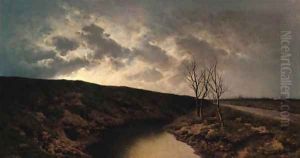 Stormy Bolognese landscape