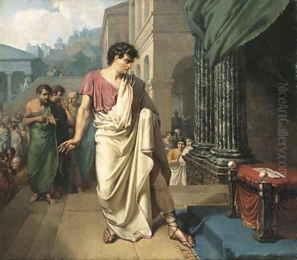 Brutus at his Tribunal - view 1