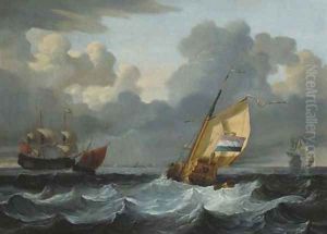 Shipping in a swell by Wigerus Vitringa