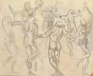 Etudes Pour "la Ronde" by Auguste Rodin
