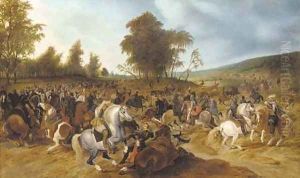 A battle scene