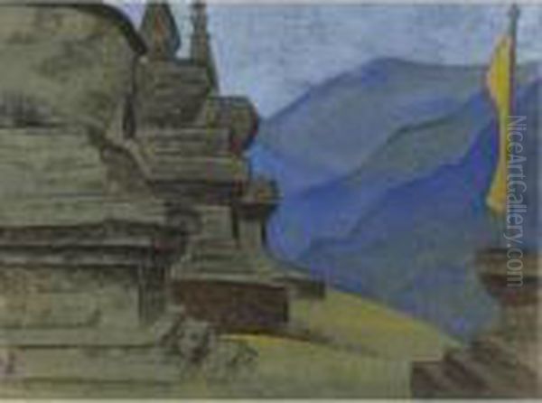 Suburghans. Tashiding, From The
Himilayan
Series - view 1