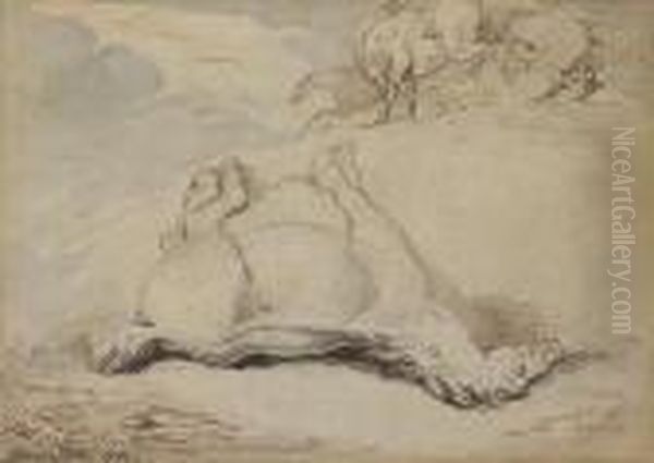 Horses Gambolling. - view 1